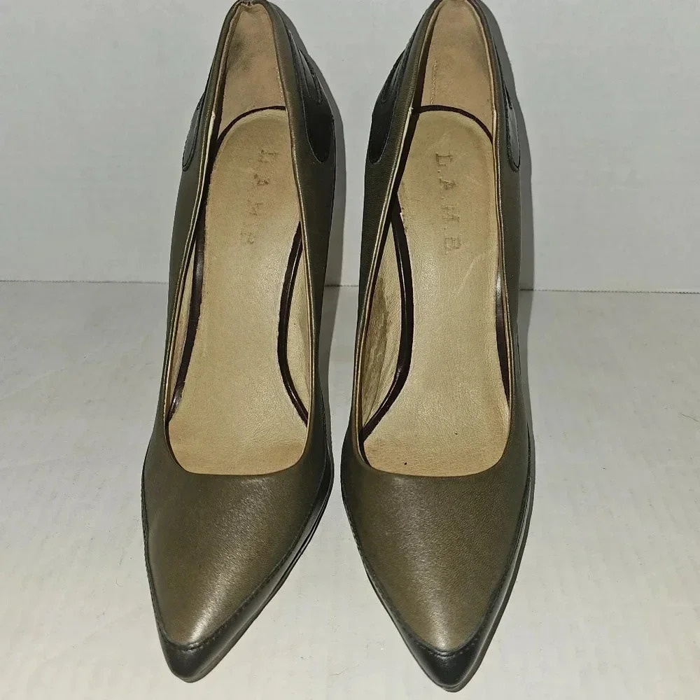 L.A.M.B By Gwen Stefani Multicolored Platform Heels Sz 7